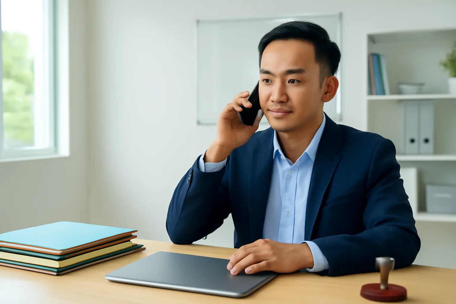 Quản lý vùng của chuỗi cửa hàng họp trực tuyến với trụ sở từ văn phòng khu vực