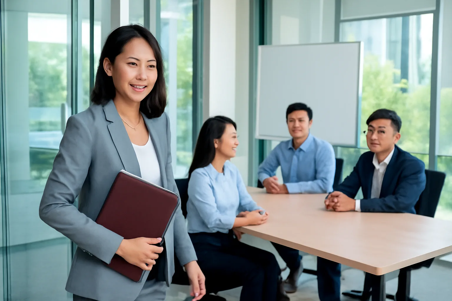 Nhân sự được công ty mẹ cử sang dự họp hội đồng thành viên tại công ty con
